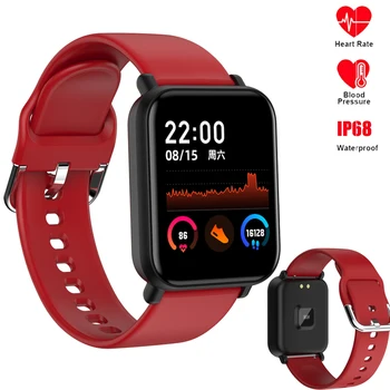 

R7 Smart Watch Men 1.3 inch Full Touch Fitness Tracker Blood Pressure Smart Clock Women GTS Smartwatch For Xiaomi PK P8 B57 X6
