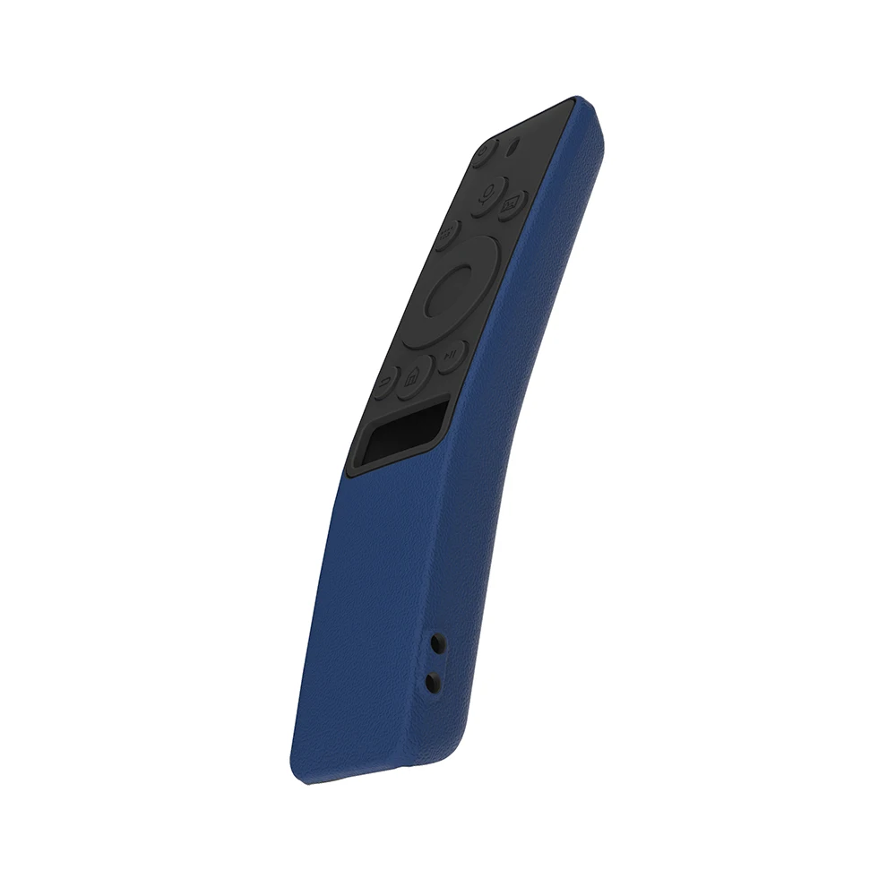 blue black Чехол с пультом дистанционного управления для samsung BN59-01260A BN59 01266A 01274A 01292A SIKAI для samsung QLED smart tv пульт дистанционного управления силиконовый чехол - Цвет: blue black