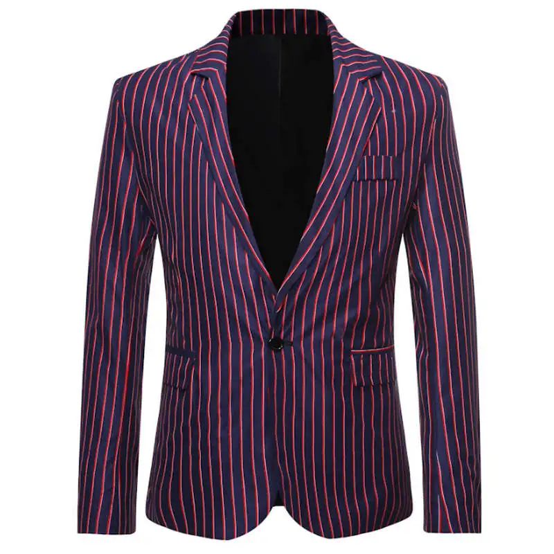 X8805 navy Мужские приталеные блейзеры Ternos para Homens Terno Do Casamento Masculino Traje Festa официальный Блейзер do Negócio dos homens - Цвет: X8805 navy