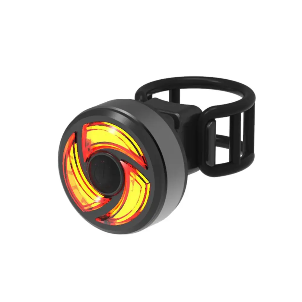 

Intelligent Brake Night Riding Lamp COB LED USB Rechargeable Bicycle Rear Bike Light