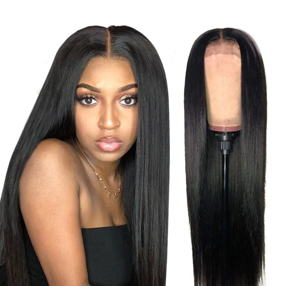 

Ace Straight Lace Front Human Hair Wig 13x4 Lace Front Wig Pre Plucked Free Parting Long Remy Brazilian Hair Wigs For Women