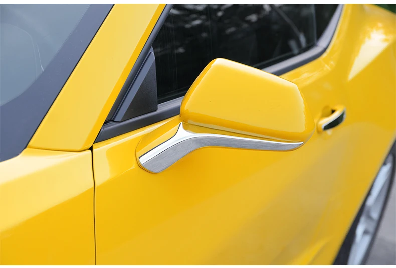 Подходит для Camaro Bumblebee зеркало заднего вида отделка украшение с блестками внутренняя отделка 16-17