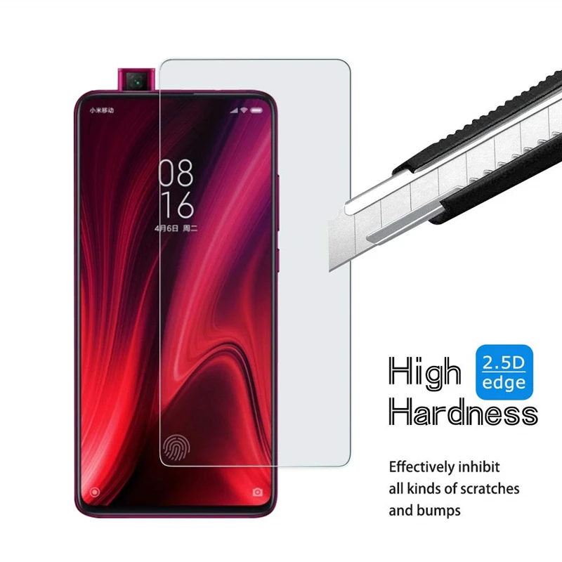 

9H Tempered Glass For Redmi K20 Pro 6A Go Note 7S 7 6 5 Pro Screen Protector For Xiaomi Mi 8 Lite F1 5X Protective Glass Film