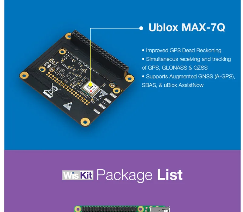 WisKit LoRa Gateway Откройте для себя комплект RAK2245 Pi HAT& Raspberry Pi 3B+ с gps модулем 16G TF карта LoRaWAN приложение Q197