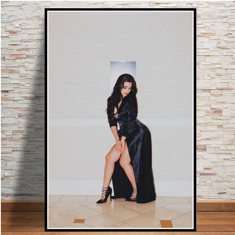 Картина маслом на холсте Lauren Jauregui красивая музыка певица звезда девушка