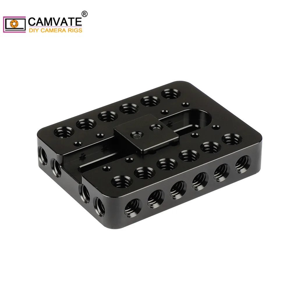 CAMVATE верхняя Монтажная пластина для Canon 60D/70D/50D/40D/7DMarkII/5dmarkii/5dmarkiii/Nikon D7000/D7100/Sony