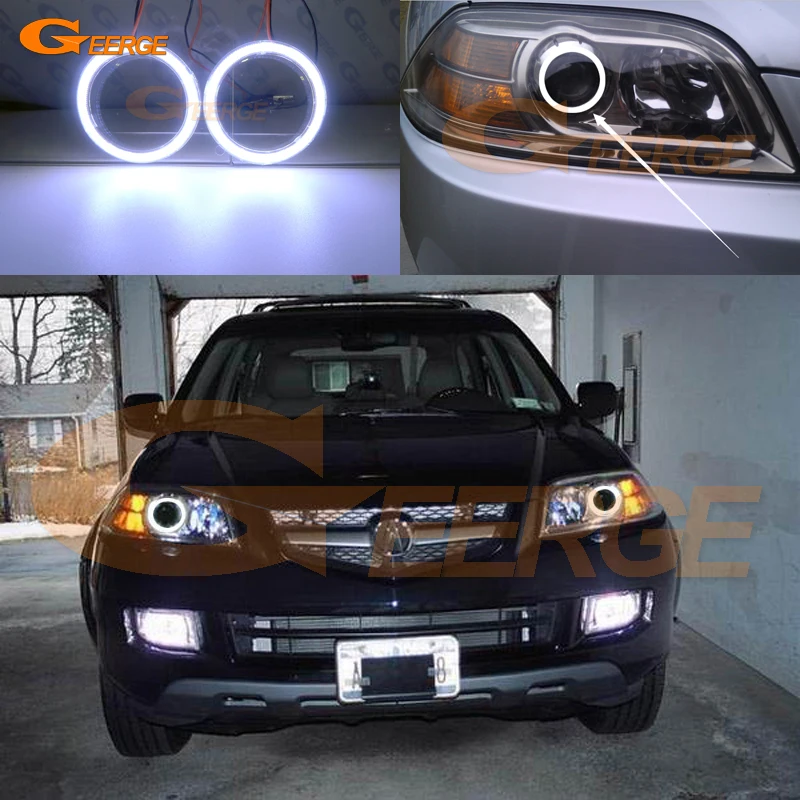 

Excellent Ultra bright illumination COB led angel eyes halo ring For Acura MDX 2004 2005 2006
