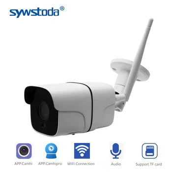 

IP Camera Wifi 1080P 720P ONVIF Wireless Wired P2P CCTV Bullet Outdoor Camera With Miscro SD Card Slot Max 64G