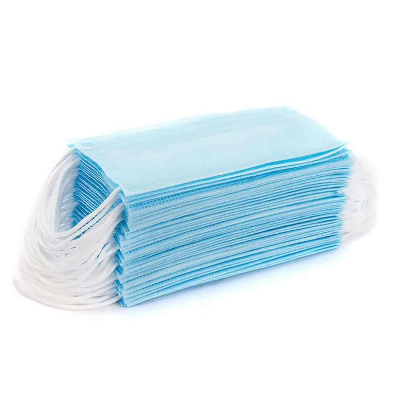 

Hot Surgical mask Face Mouth Masks Non Woven Disposable Anti-Dust Earloops Mask dust-proof mouth cover masks DHL free Shipping