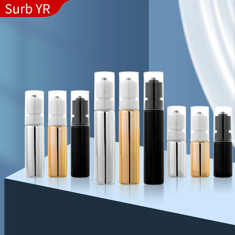 10ml 15ml 20ml Controllable Liquid Volume Roll On Bottle Essential Oil Bottle Roller Metal