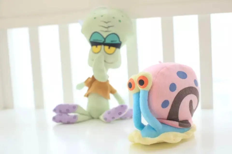 Plush Toys SpongeBob Kids Cartoon Movie Characters Christmas Birthday Gift Toys Stuffed & Plush Animals