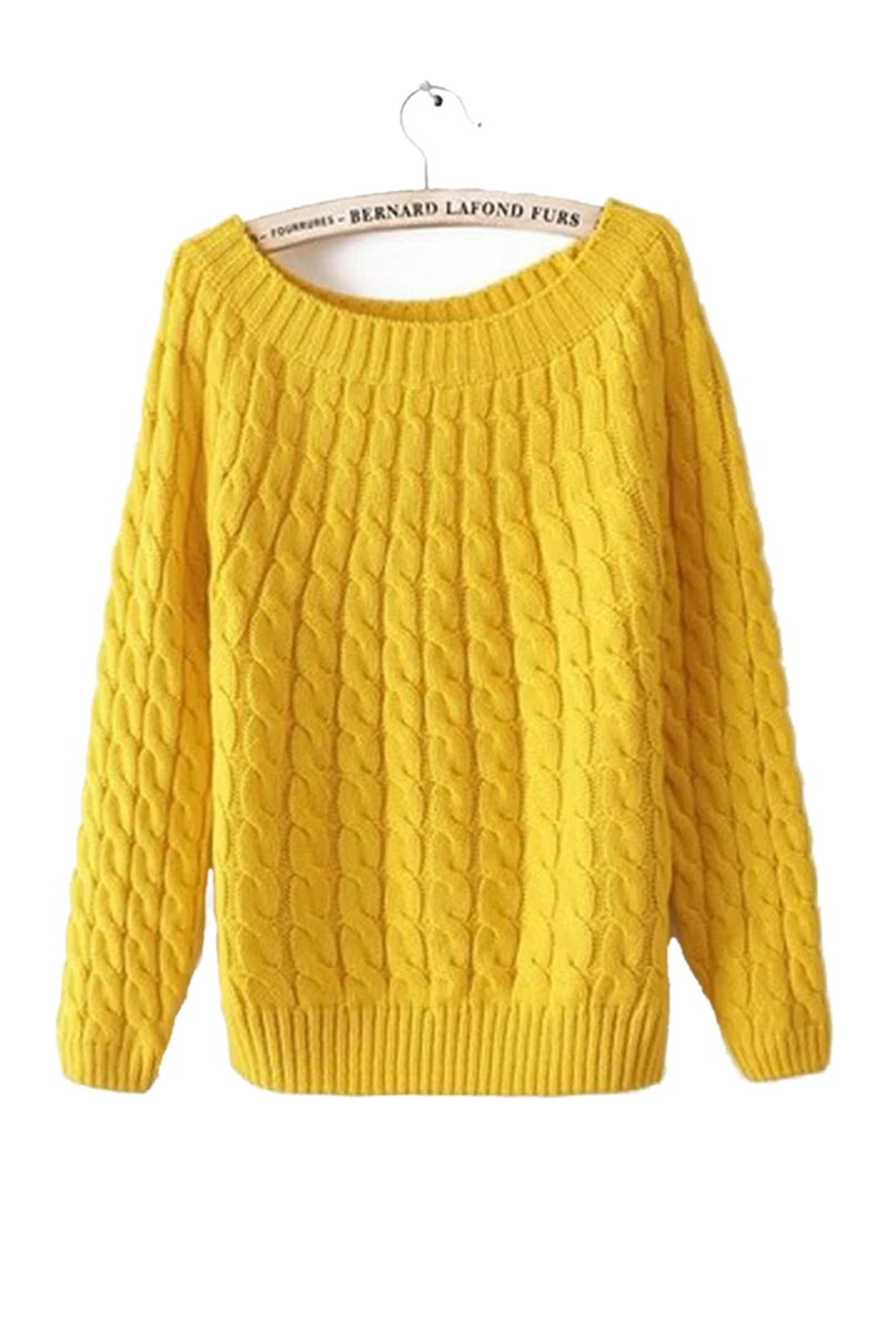 NIBESSER осенний женский свитер с длинным рукавом, корейский стиль, пуловер с круглым вырезом, вязаный джемпер, яркие цвета, Однотонный свитер, топы
