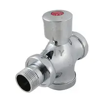 Домашний " наружный хромированный латунный сливной клапан для туалета Серебряный тон