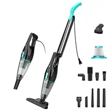INSE Vacuum Cleaner Corded Stick Vacuum Cleaner 2AR3SE Powerful Suction 400W Motor Multipurpose 3in1 Handheld Vacuum Cleaner