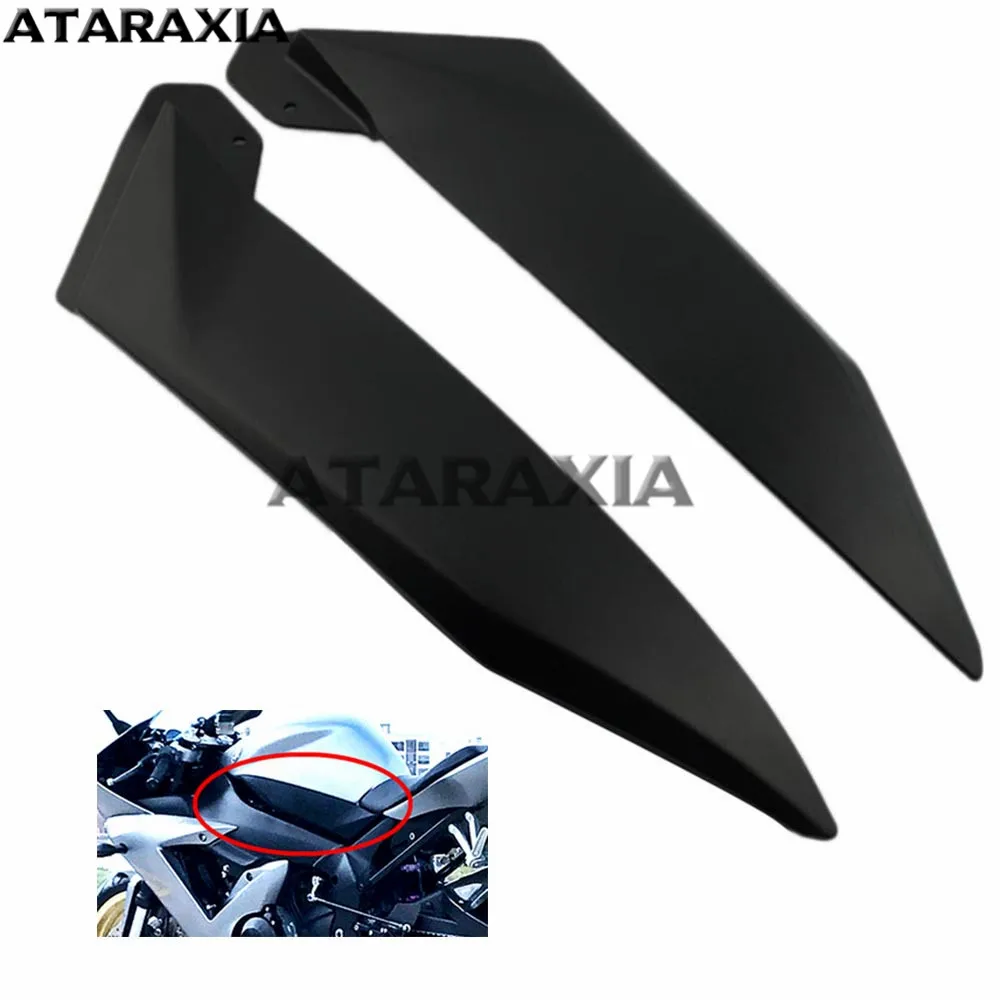 Черные боковые панели для бака мотоцикла газовая обтекатель YAMAHA YZF R1 2002 2003