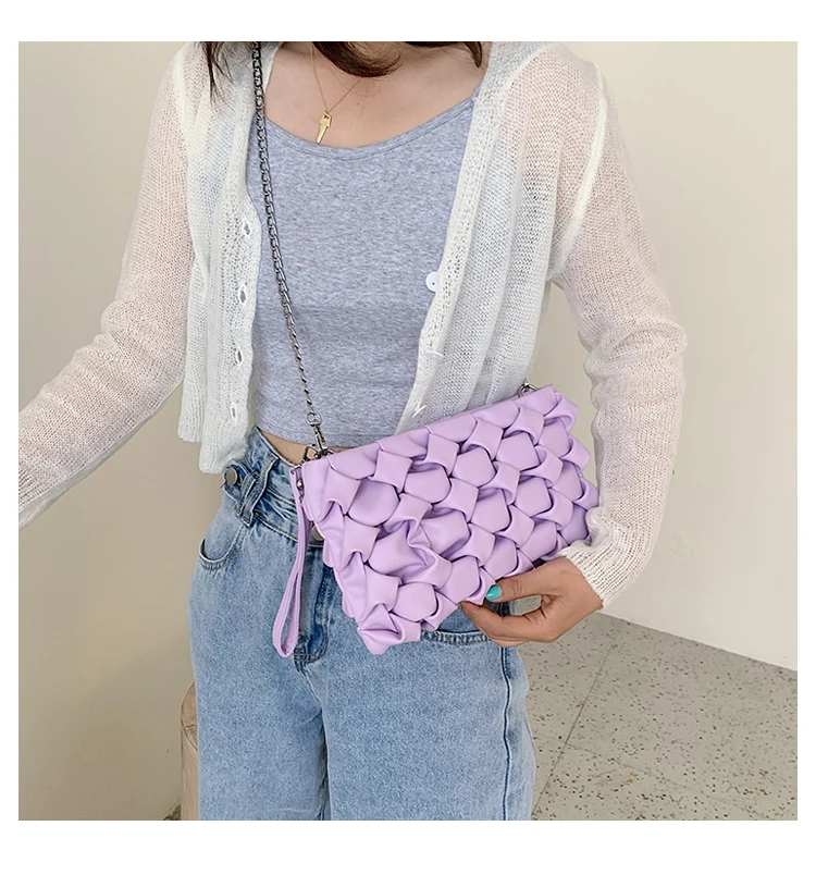 Bolsa Trançada Luxo