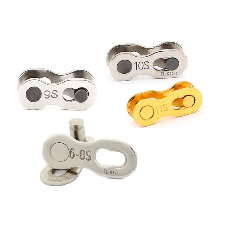 Clearance 5 pairs 6~8/9 Speed Bike chain connector lock set MTB road bicycle Connector for Quick Master Link Joint  Chain bike parts 0