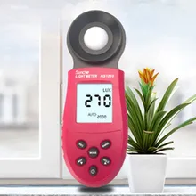 HS1010 интегрированный Автоматический диапазон цифровая Освещенность метр Электронный фотометр ручной фотометр