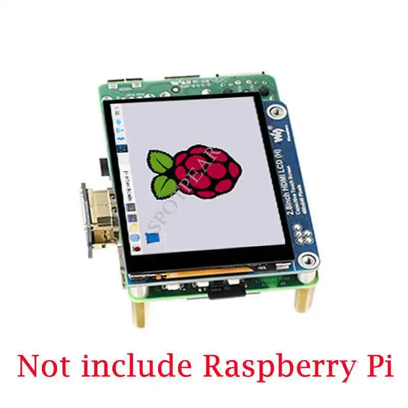Rpi Raspberry pi 2.8 Polegada Hdmi Lcd 2.8 Polegada Tela de Toque Capacitivo Compatível com Hdmi - Imagem 2