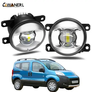 

Fog Light Assembly For Peugeot Bipper Tepee 2008-2018 Car Front Bumper LED Lens Fog Lamp Daytime Running Light 30W 8000LM 12V