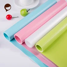 Tableware-Pad Drawer-Mat Shelf Liner Contact-Paper Dust-Proof Non-Slip Reusable