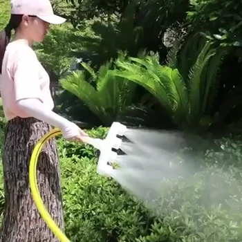 

Fog Garden Watering Sprinkler Head Cooling Greenhouse Industry Outdoor Portable Misting Nozzle Yard Plastic Agricultural Lawn