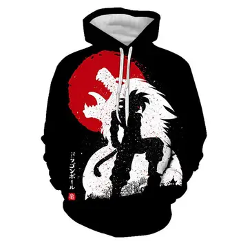 

Newest Cool Dragon ball Anime 3D hoodies Men Women Hooded Sweatshirt Dragonball Son Goku Casual Pockets Streetwear Autumn Tops