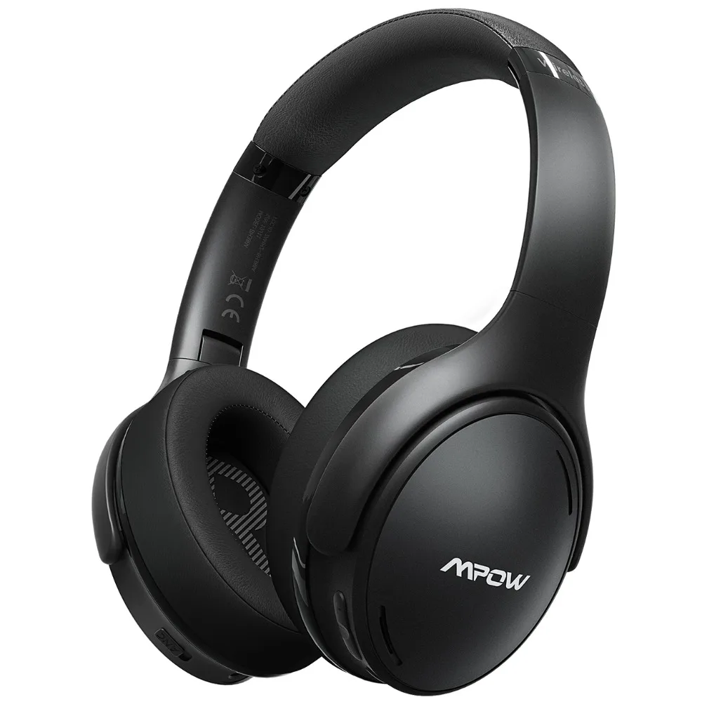 Mpow HC5 bluetooth-гарнитуры, беспроводные наушники с CVC8.0, шумоподавляющий микрофон, бесшумные проводные наушники 3,5 мм для водителя мобильного телефона