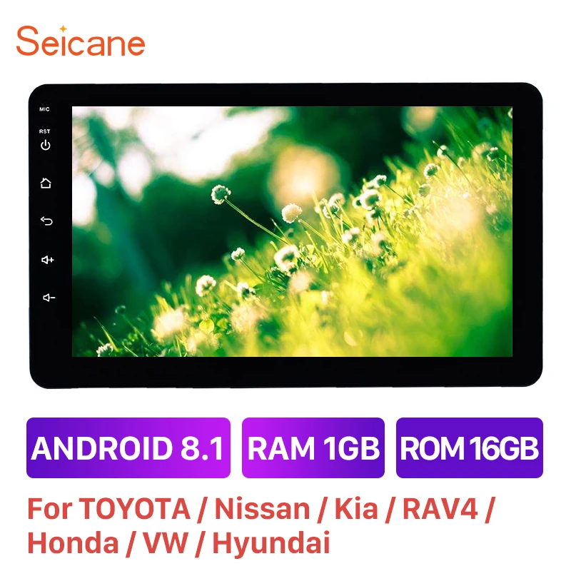 

Seicane Universal 8 inch Android 8.1 Car Headunit Radio GPS Unit Player For Nissan TOYOTA Kia RAV4 Honda VW Hyundai 2Din
