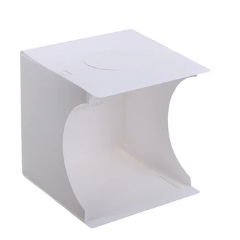 

1SET Mini Portable Folding Lightbox Photography Studio Background LED Softbox For Jewelry Toys Watches Shooting