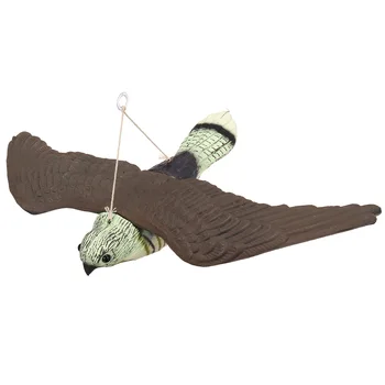 

Fake Flying Falcon Hawk Bird Artificial Flying Hawk Hunting Decoy Deterrent Scarer Garden Yard Hanging Repellent Pest Supplies