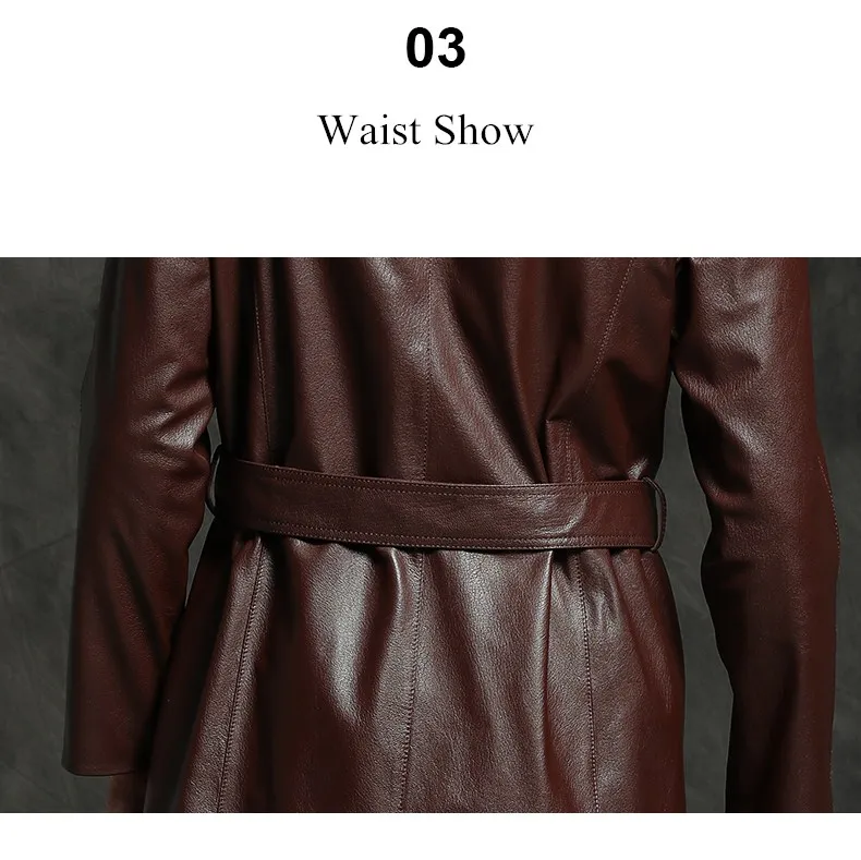 Male Windbreaker genuine leather Men's Real Leather Jacket Men Autumn and winter coat Men Genuine Leather Jackets large size 4XL
