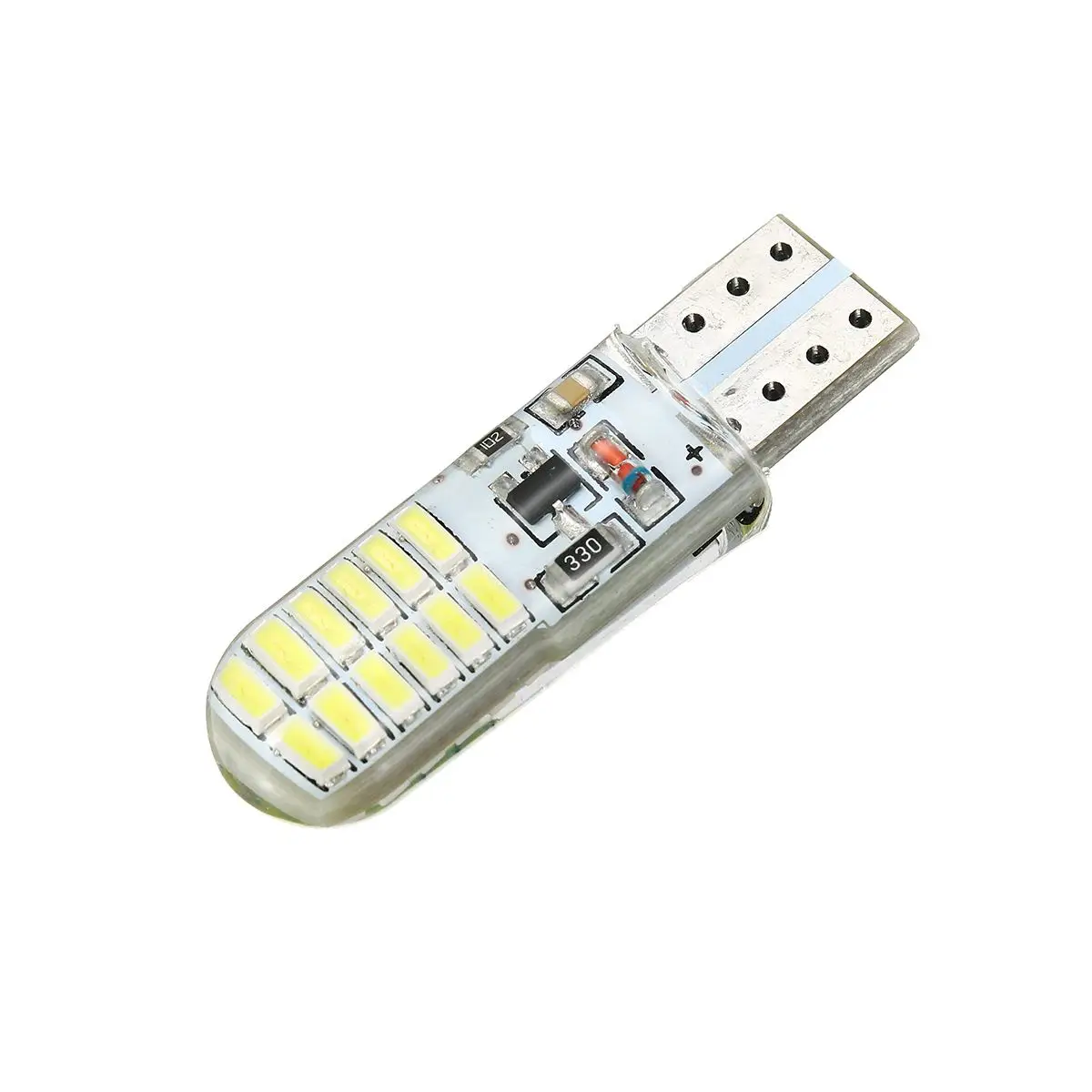 YOBIS бренд 2 шт. T10 3014 авто светодиодный автомобильный Светильник лампы 1140lm 57SMD 6000K Многоцветный показан широкий светильник лицензии светильник индикатор