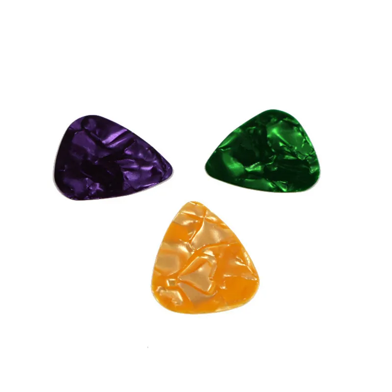 Guitar Picks 10PCS Plectrum Celluloid Electric Smooth Guitar Pick Bass Acoustic Accessories guitar picks