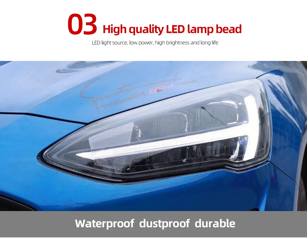 速卖通-42福克斯T形2019款大灯总成 (6)