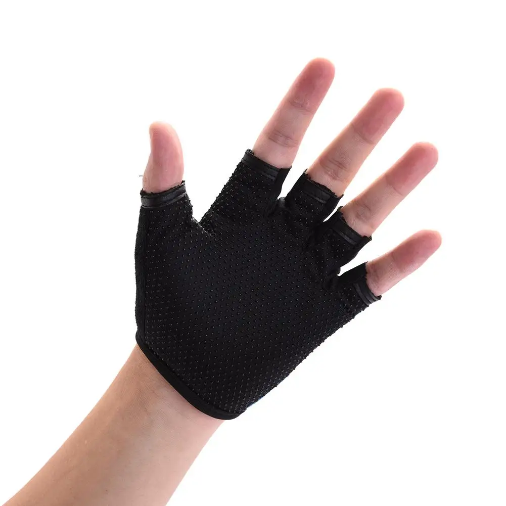 Детские камуфляжные велосипедные перчатки с открытыми пальцами эластичные