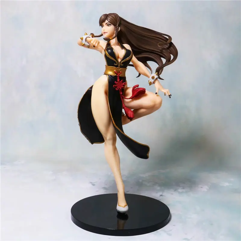 23 см ПВХ сексуальная девушка игра Kotobukiya Chun Li Фигурки игрушки куклы аниме Chun Li фигурка мультяшная фигурка Коллекционная модель для детей