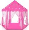 Portable Kids Toy Tipi Tent Ball Pool Princess Girl Castle Play House Children Small House Folding Playtent Baby Beach Tent 1