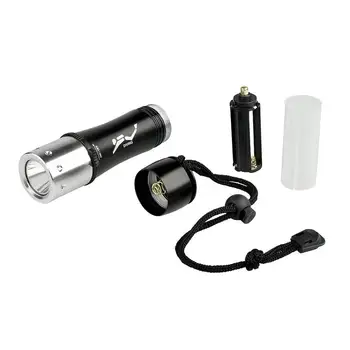 

Aluminum Alloy Bright Light Magnetic Control Switch Waterproof Handhold LED Diving Flashlight Lighting Torch