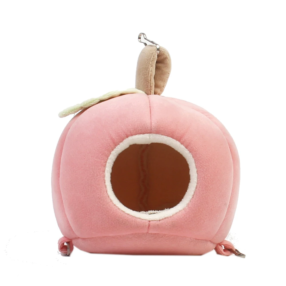 Hamster House Cute Apple High Quality Warm Small Animal Bed Hamster Toy
