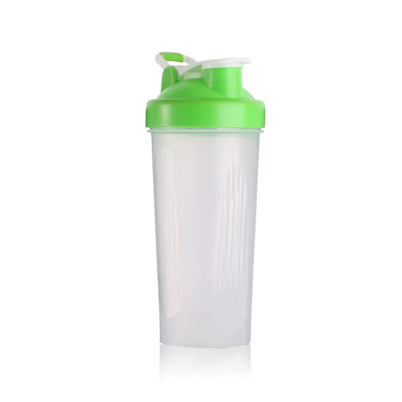 600ml Portable Protein Powder Shaker Cup Mixing Bottle Sports Fitness Gym Outdoor Drinking Shaker Bottle with Handle