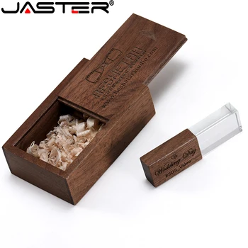 

JASTER Crystal plus push-pull box Maple USB flash drive 4GB 8GB 16GB 32GB 64GB 128GB USB 2.0 usb flash drive cute memoria usb