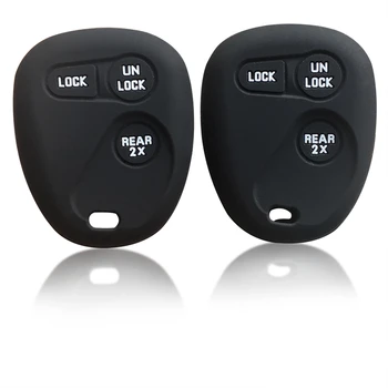 

Silicone Car Key Cover For GMC Sierra Sonoma Yukon For Chevrolet Blazer S10 Silverado Suburban Tahoe Key Holder Accessories Case