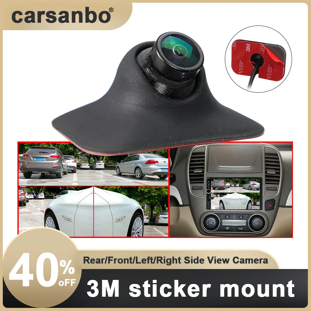 Universal Car Revere Camera rear Sideview Camera AHD Night Vision HD Car Rear/Front/Left/Right Side View Camera for AHD Mirror