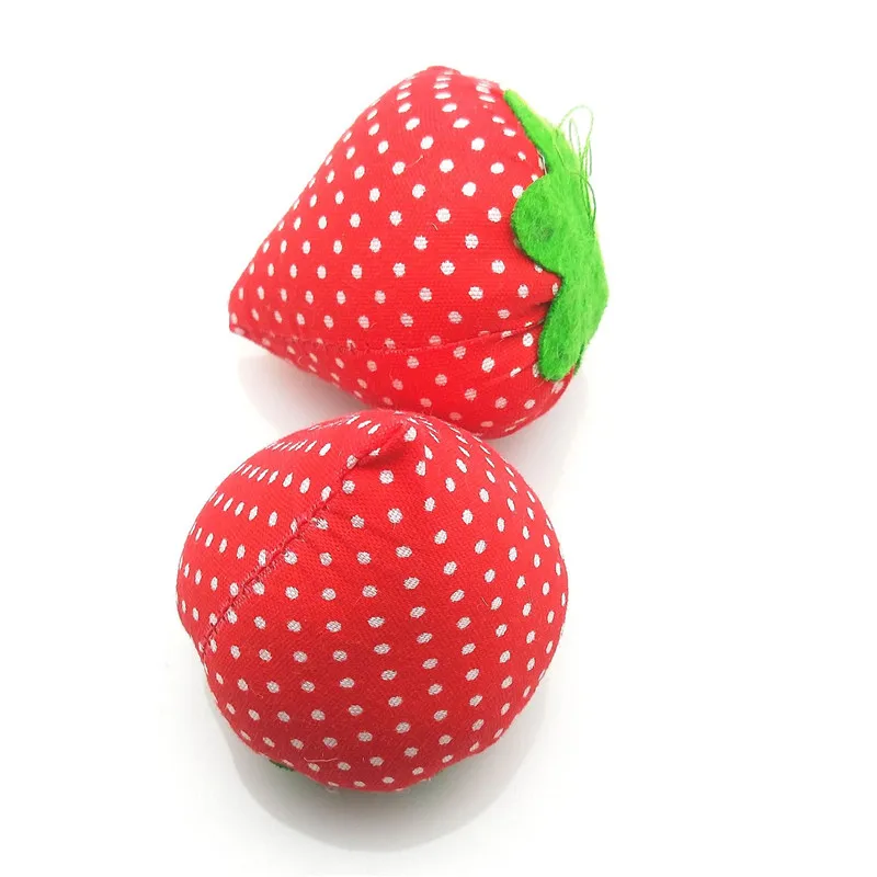 Клубничная игла Pincushion Вышивка крестом швейная булавка держатель для хранения подушки DIY шитье одежды и Ткань Инструменты