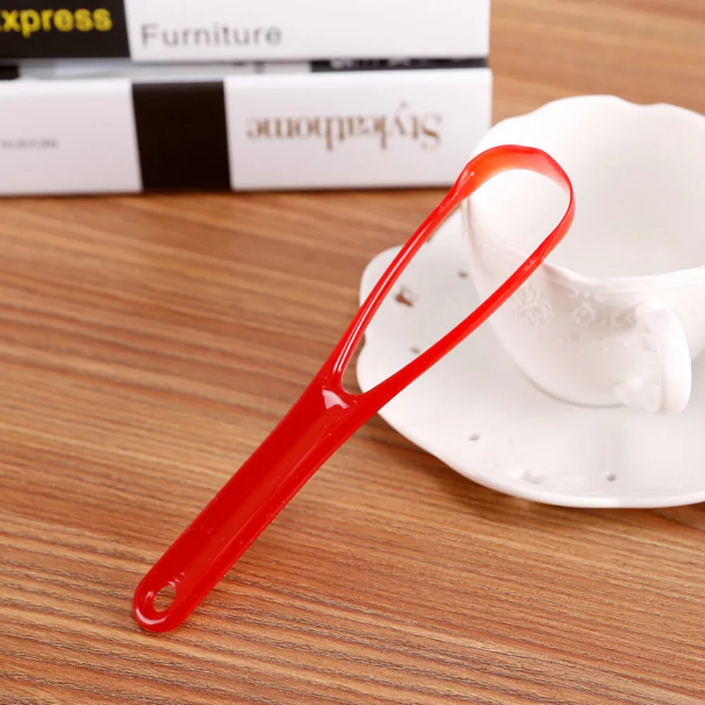 

Oral Care Tongue scraper Cleaner Fresh breath Make Oral Hygiene Toothbrush Tools 1pcs