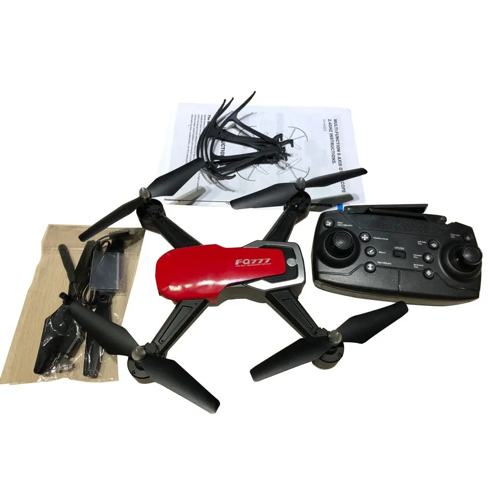 

FQ777 FQ40 2.4G Mini WiFi FPV with 480/720P HD Camera Altitude Hold Mode Real-time Foldable RC Drone Quadcopter RTF