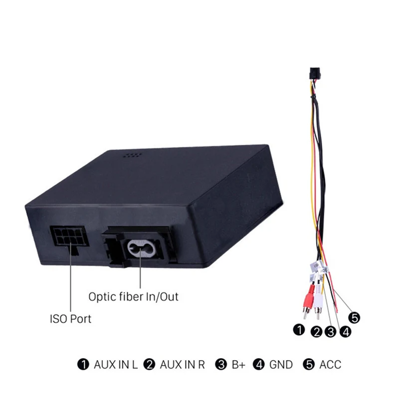 Автомобильный оптоволоконный декодер большая коробка для E Class W211 E200 E220 E230 Bose Harmon