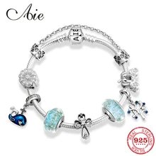 Высокое качество стерлингового серебра 925 пробы светлый цвет серии микс и матч готового продукта браслеты браслет Шарм модные ювелирные изделия