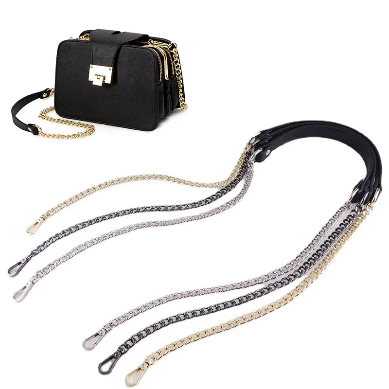 Bags Straps Handles Shoulder-Straps-Accessories Metal-Chain-Replacement for DIY 100cm/120cm-Bag